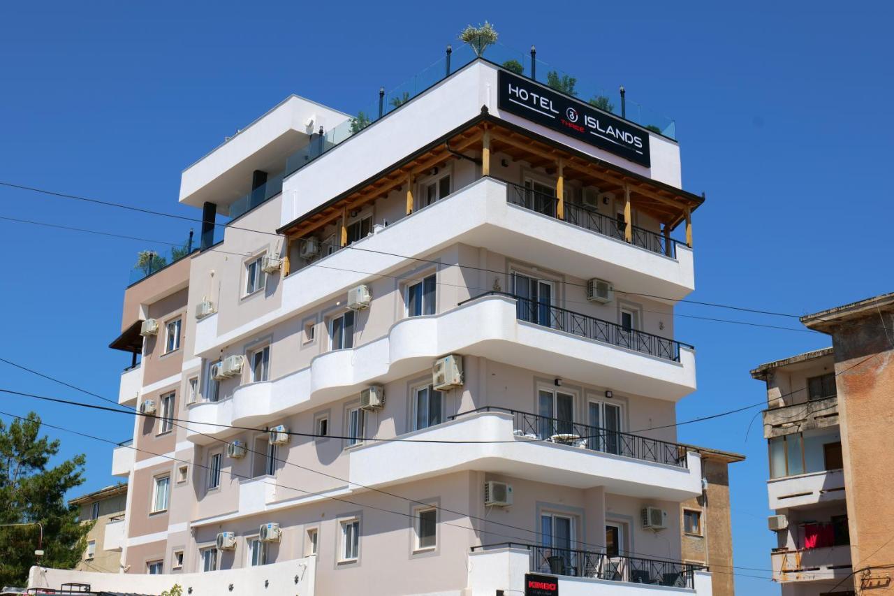 3 Islands 2 Hotel Ksamil Exteriör bild